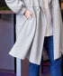 パフスリーブ着流しコート