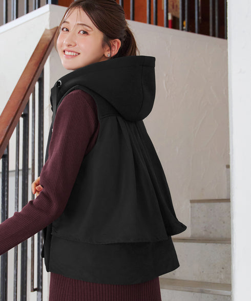 ダンボールバックフレアベスト