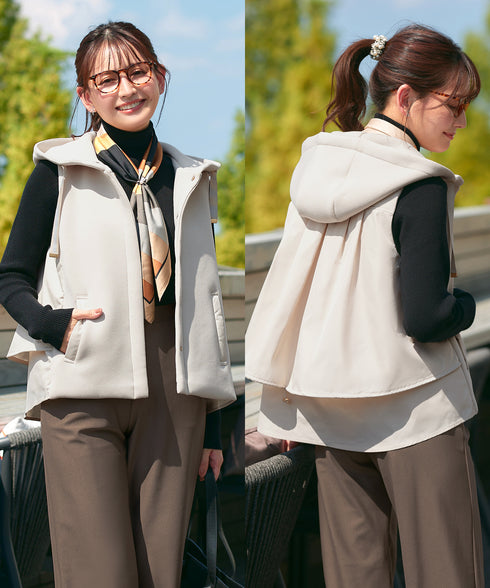 ダンボールバックフレアベスト