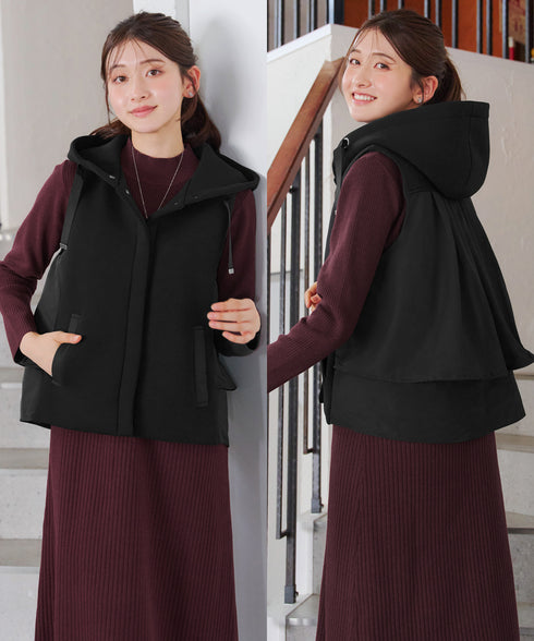 ダンボールバックフレアベスト