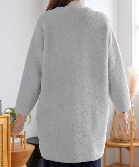 シャギーニットコーディガン