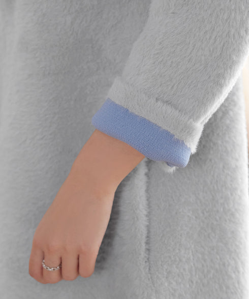 シャギーニットコーディガン