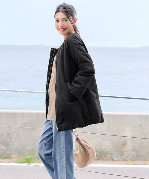 ミドル丈パデットコート