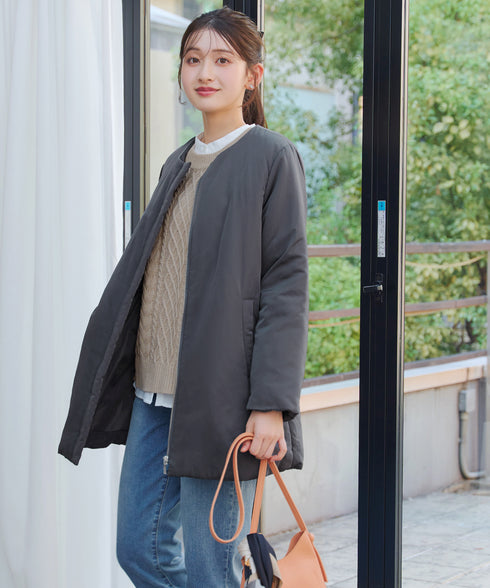 ミドル丈パデットコート