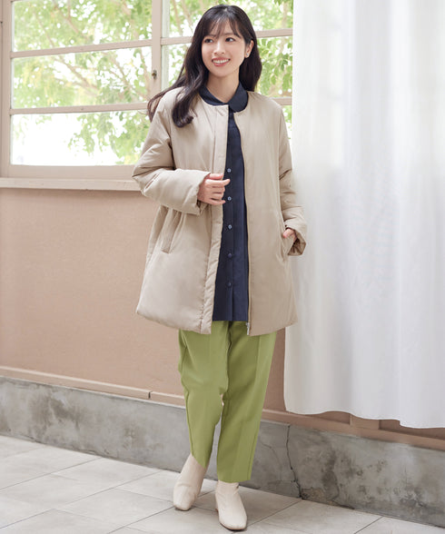 ミドル丈パデットコート