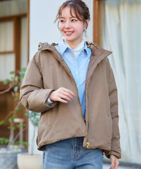 リバーシブルダウンジャケット