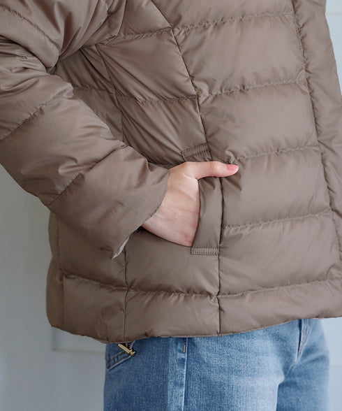 リバーシブルダウンジャケット