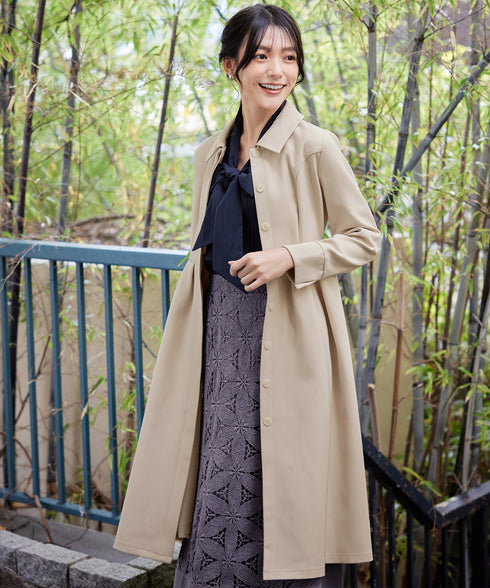 ステンカラードレスコート