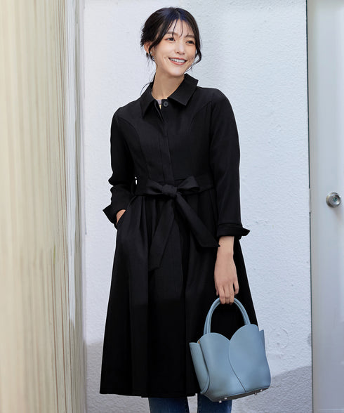 ステンカラードレスコート