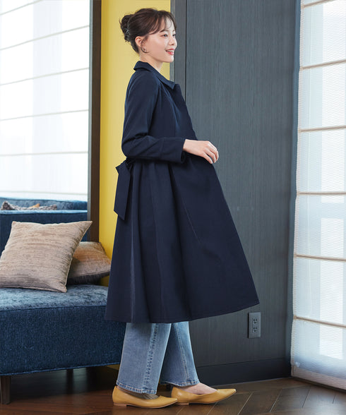 ステンカラードレスコート