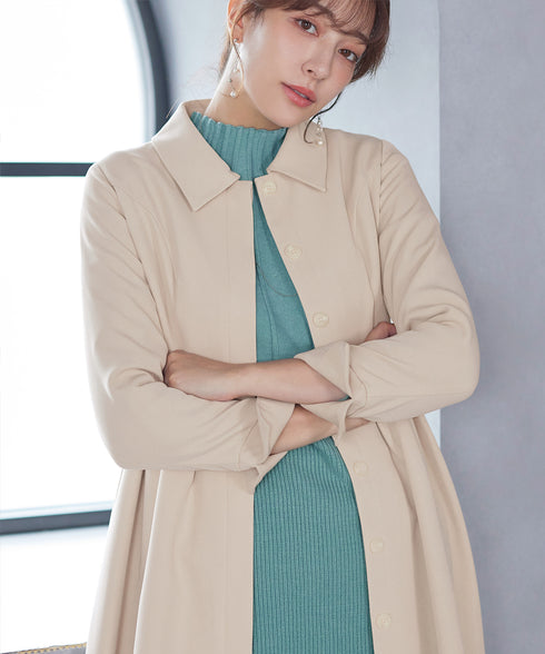 ステンカラードレスコート