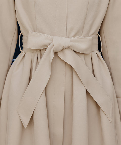 ステンカラードレスコート