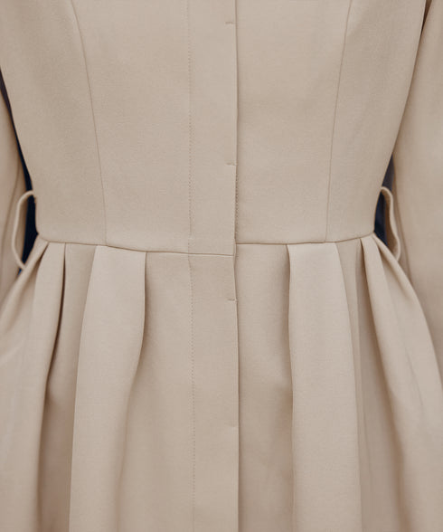 ステンカラードレスコート