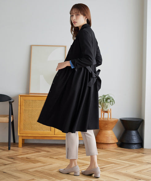 ステンカラードレスコート