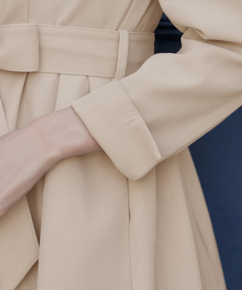 ステンカラードレスコート