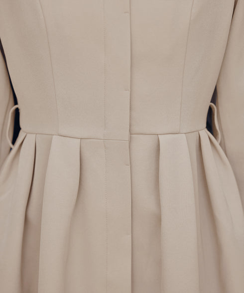 ステンカラードレスコート