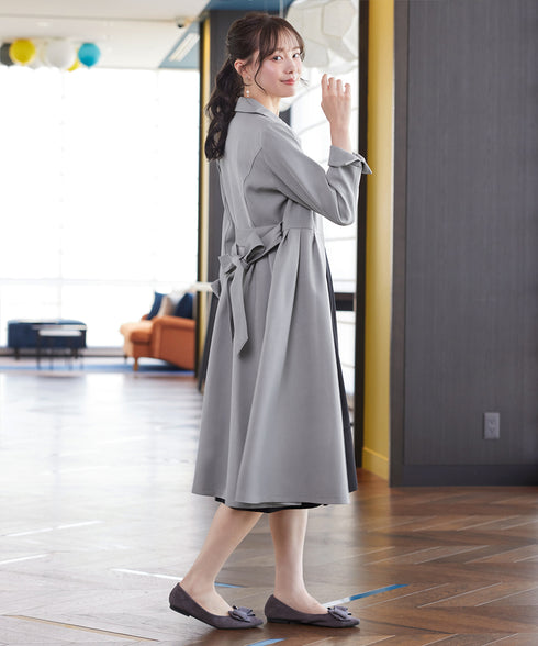 ステンカラードレスコート