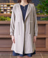 タックヨーク着流しパフスリ-ブコート