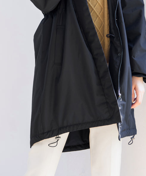 【安田美沙子さん着用】ウォーマル中綿フーデッドコート