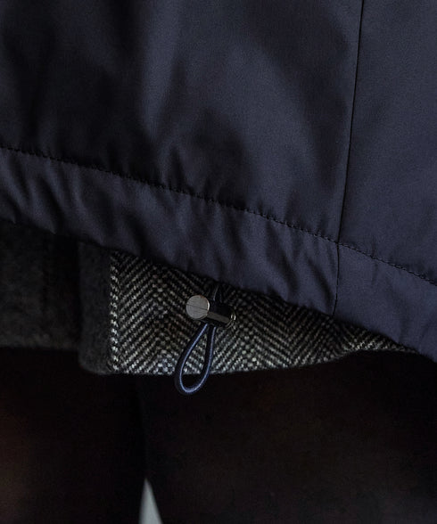 【安田美沙子さん着用】ウォーマル中綿フーデッドコート