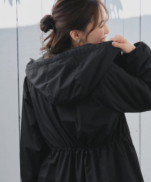 【安田美沙子さん着用】ウォーマル中綿フーデッドコート