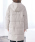 ファイバーダウン×ダンボール異素材ロングコート