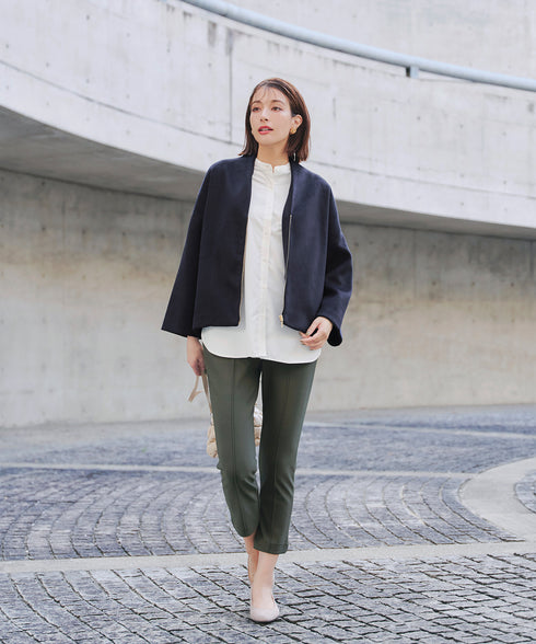 【クリアランスセール】モッサ風ダブルフェイスコート