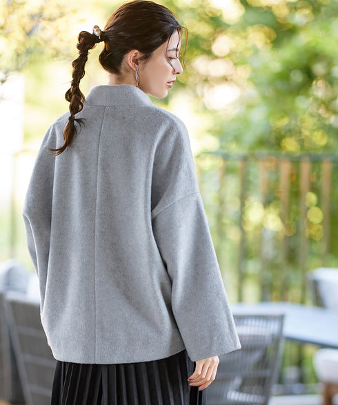 【クリアランスセール】モッサ風ダブルフェイスコート