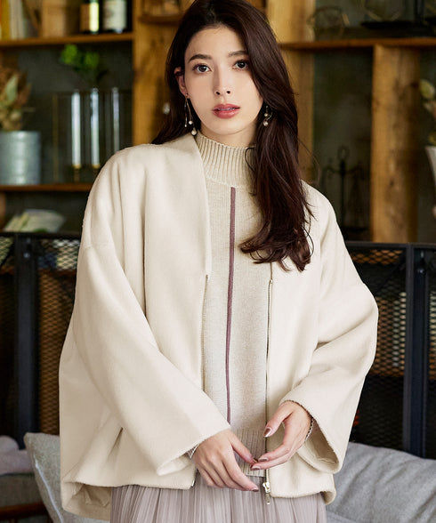 【クリアランスセール】モッサ風ダブルフェイスコート