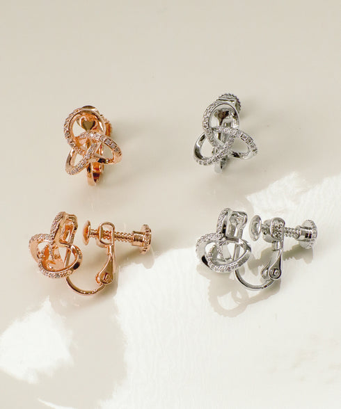 【金属アレルギー対応 / ピアス&イヤリング】 トゥワインピアス&イヤリング