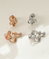 【金属アレルギー対応 / ピアス&イヤリング】 トゥワインピアス&イヤリング