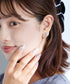【金属アレルギー対応 / ピアス&イヤリング】 トゥワインピアス&イヤリング