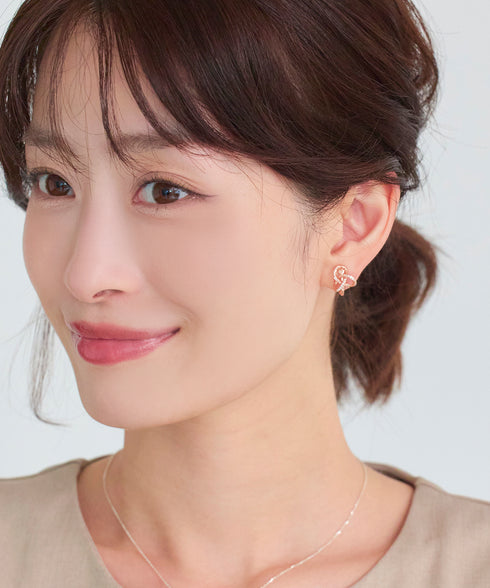【金属アレルギー対応 / ピアス&イヤリング】 トゥワインピアス&イヤリング