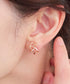 【金属アレルギー対応 / ピアス&イヤリング】 トゥワインピアス&イヤリング