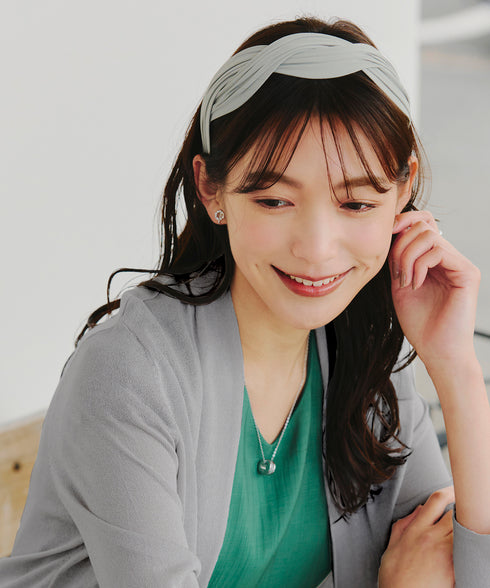 サークルストーンイヤリング