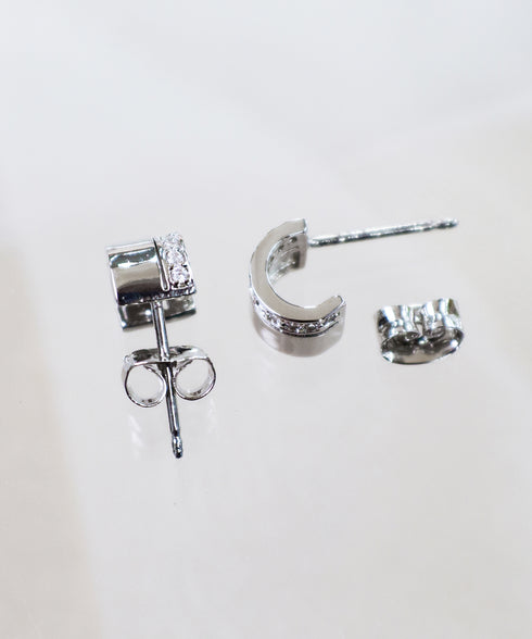 ラインフープピアス