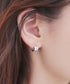ラインフープピアス