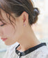 【安田美沙子さん着用 / 金属アレルギー対応】スノーフレークピアス/イヤリング
