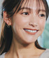 【安田美沙子さん着用 / 金属アレルギー対応/選べる2TYPE】チェーンリボン イヤリング・ピアス
