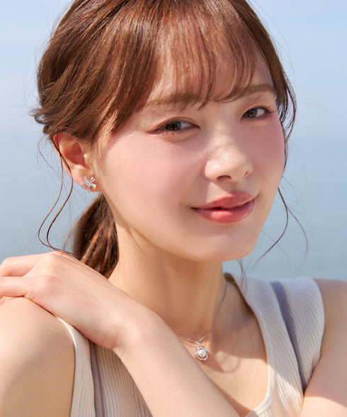 【金属アレルギー対応】スターフルールピアス・イヤリング