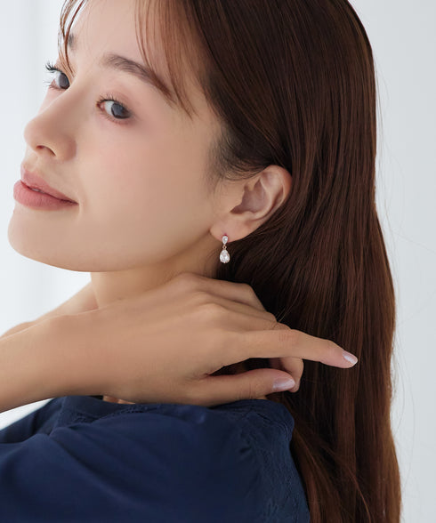 【金属アレルギー対応商品】ティアドロップピアス・イヤリング