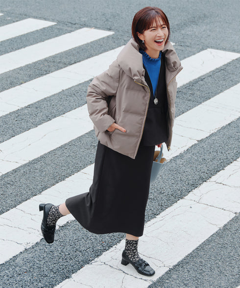【クリアランスセール / 安田美沙子さん着用 / アウトレット】リボンローファー