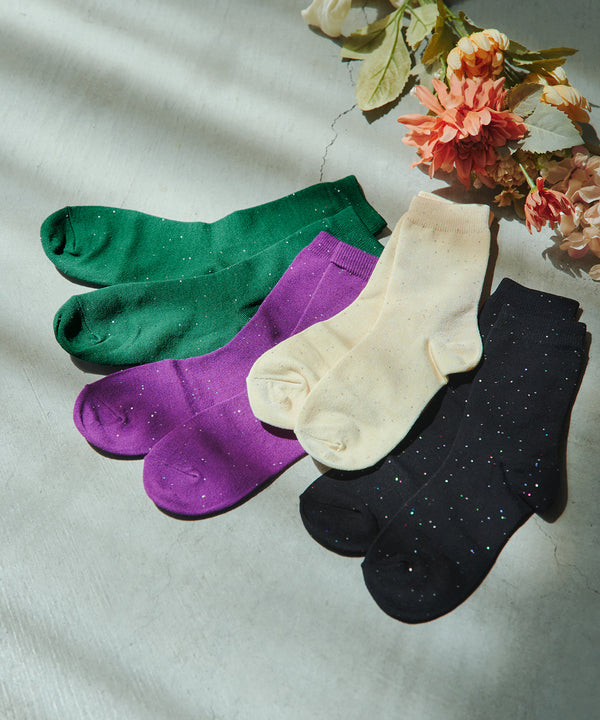 スパンコールラメソックス