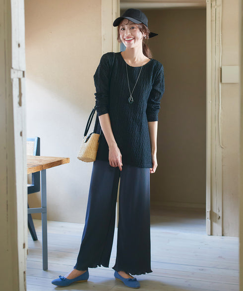 【安田美沙子さん着用】ジャガードリボンキャップ/リボンキャップ