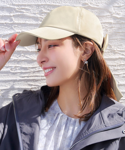 オーバーリボンキャップ