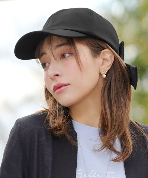 オーバーリボンキャップ