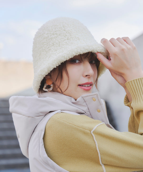 ボアバケットハット