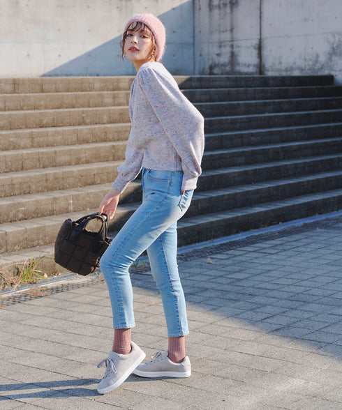 【安田美沙子さん着用 / ウール混】ニット帽