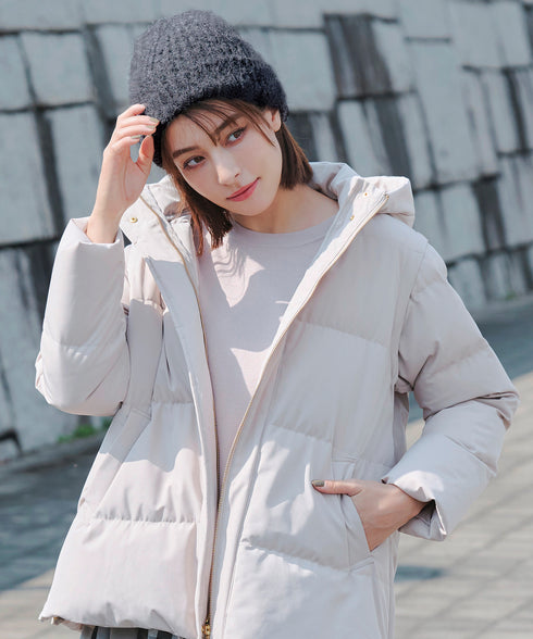 【安田美沙子さん着用 / ウール混】ニット帽