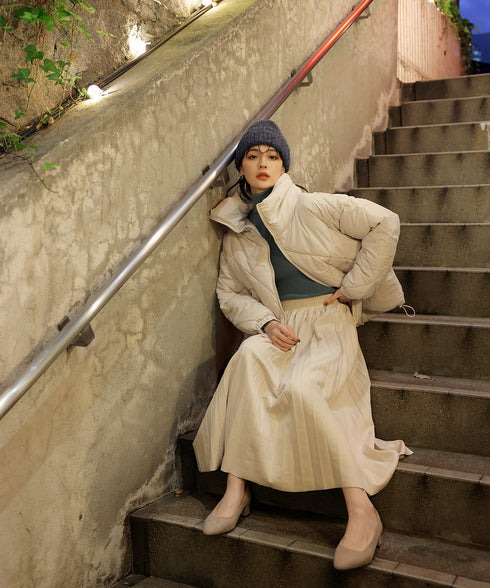 【安田美沙子さん着用 / ウール混】ニット帽